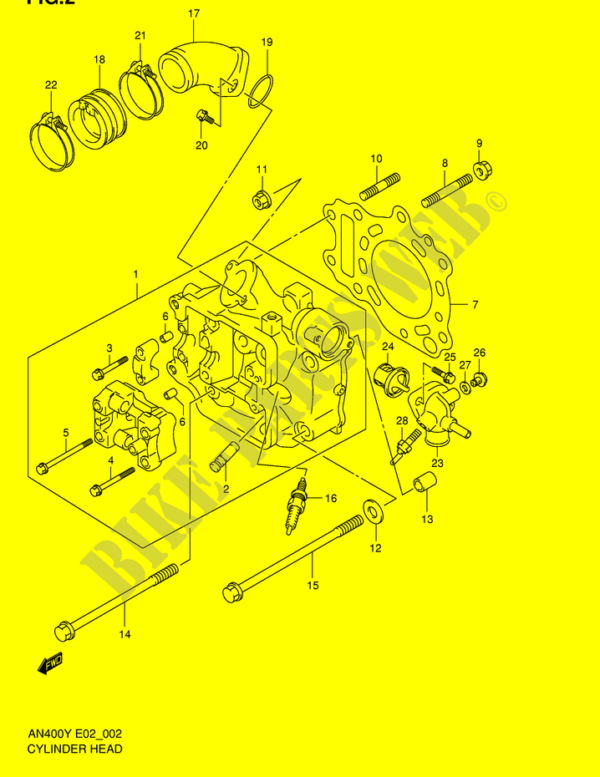 Collettore aspirazione Suzuki 13121-15F00